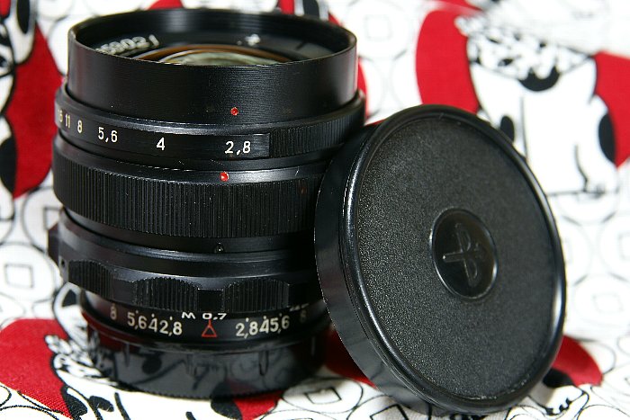 カメラ レンズ(単焦点) МИР-1B 37mm F2.8 ロシア産: M42星雲